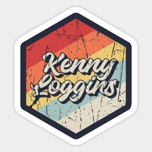 Kenny Loggins Retro Sticker